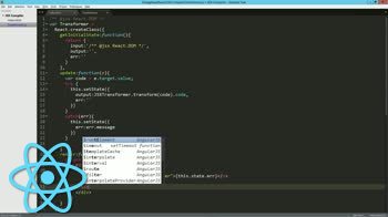 AngularJS tutorial about Build a JSX Live Compiler