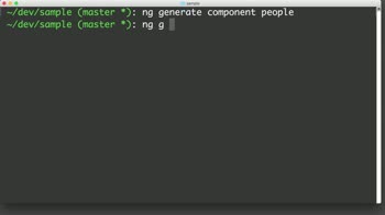 smukke prosa patient Generate components with the Angular CLI | egghead.io