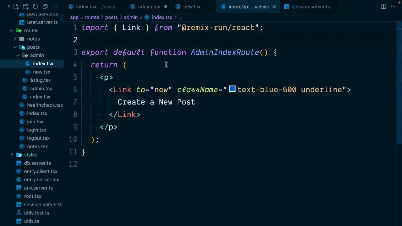 Hide Admin Routes from Non-Admin Users in a Remix App | egghead.io