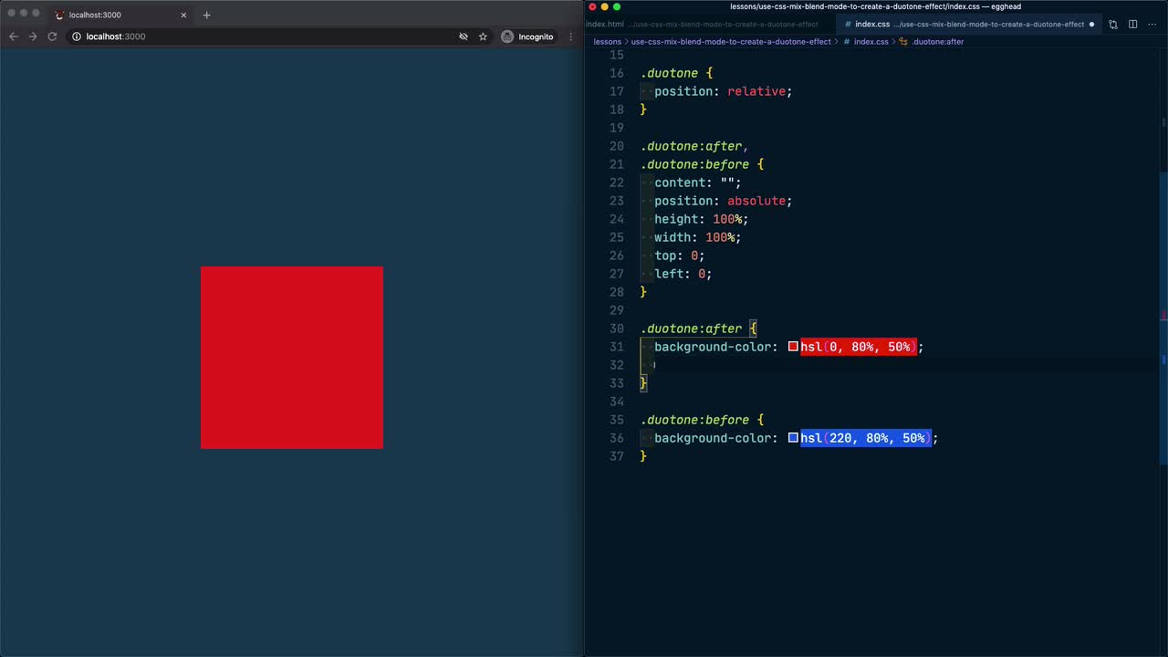 Sử dụng pseudo-elements và mix-blend-mode trong CSS để tạo hiệu ứng Duotone Với sự kết hợp giữa pseudo-elements và mix-blend-mode trong CSS, bạn có thể tạo ra những hiệu ứng Duotone đẹp mắt và thu hút cho trang web của mình. Đó là một cách tuyệt vời để làm cho trang web của bạn trở nên nổi bật và khác biệt với các trang web khác. Hãy xem hình ảnh liên quan để khám phá thêm về các hiệu ứng Duotone tuyệt đẹp này.