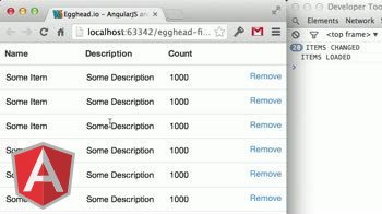 AngularJS tutorial about Firebase Event Handling