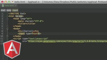 AngularJS tutorial about First Step: Adding Angular to the HTML Page
