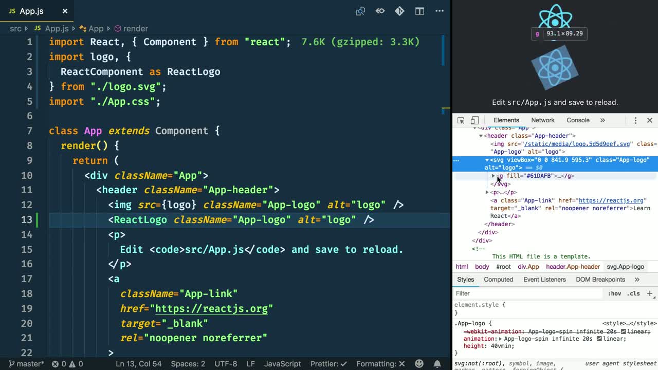 Download Add Svgs As React Components With Create React App 2 0 Egghead Io