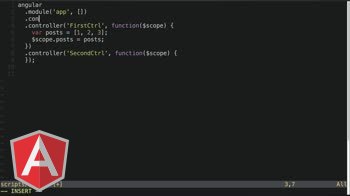 AngularJS tutorial about JavaScript Function Scope and $scope
