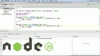 AngularJS tutorial about Select by ID with Mongoose and Express